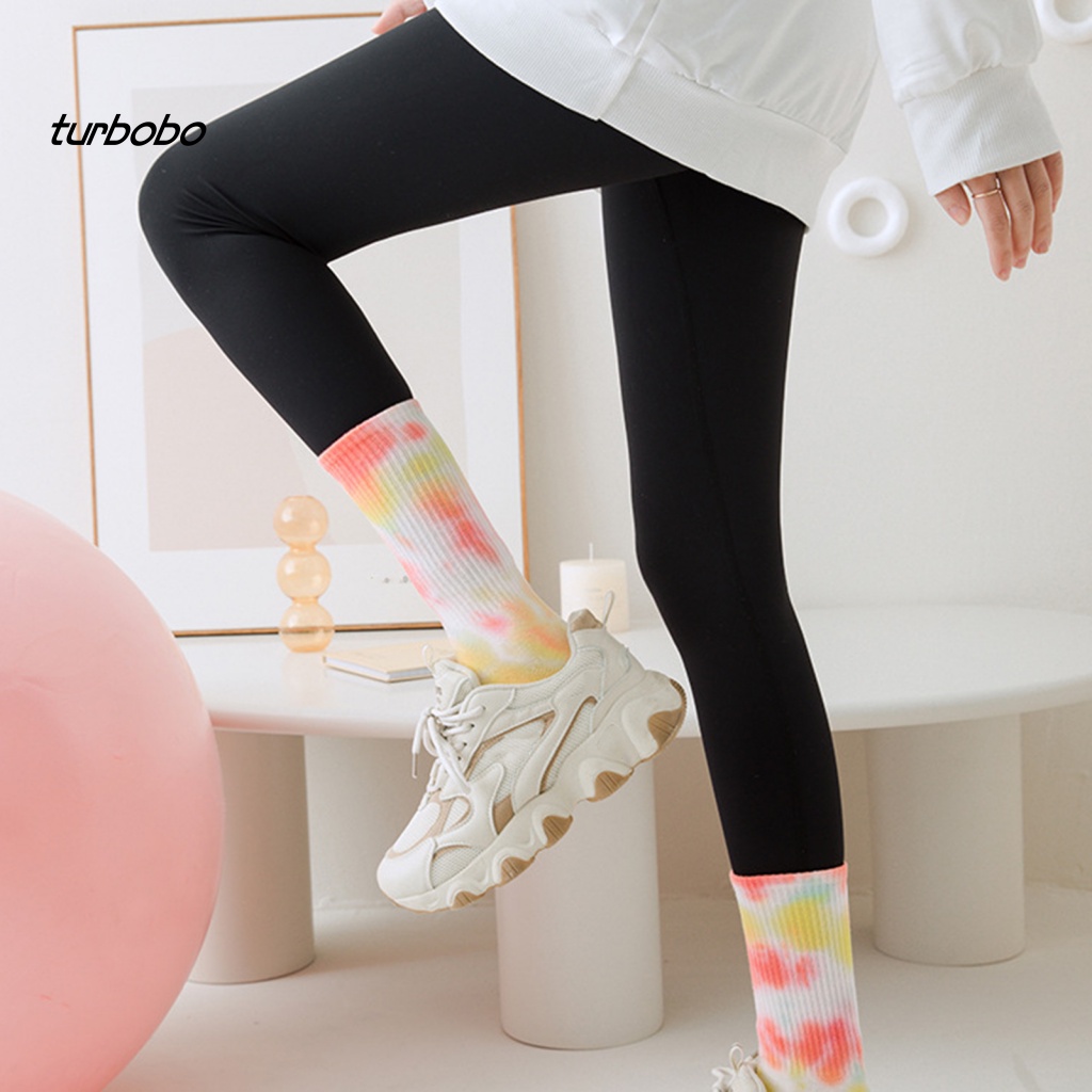 1 Đôi Vớ Yoga Co Giãn Chống Trượt Thấm Hút Mồ Hôi Thoáng Khí Họa Tiết Chấm Bi Dành Cho Nữ