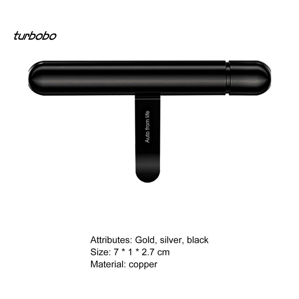 1 Bộ Kẹp Khuếch Tán Tinh Dầu Bằng Đồng Thân Thiện Với Môi Trường Có Thể Tháo Rời Cho Xe Hơi / Nhà Cửa