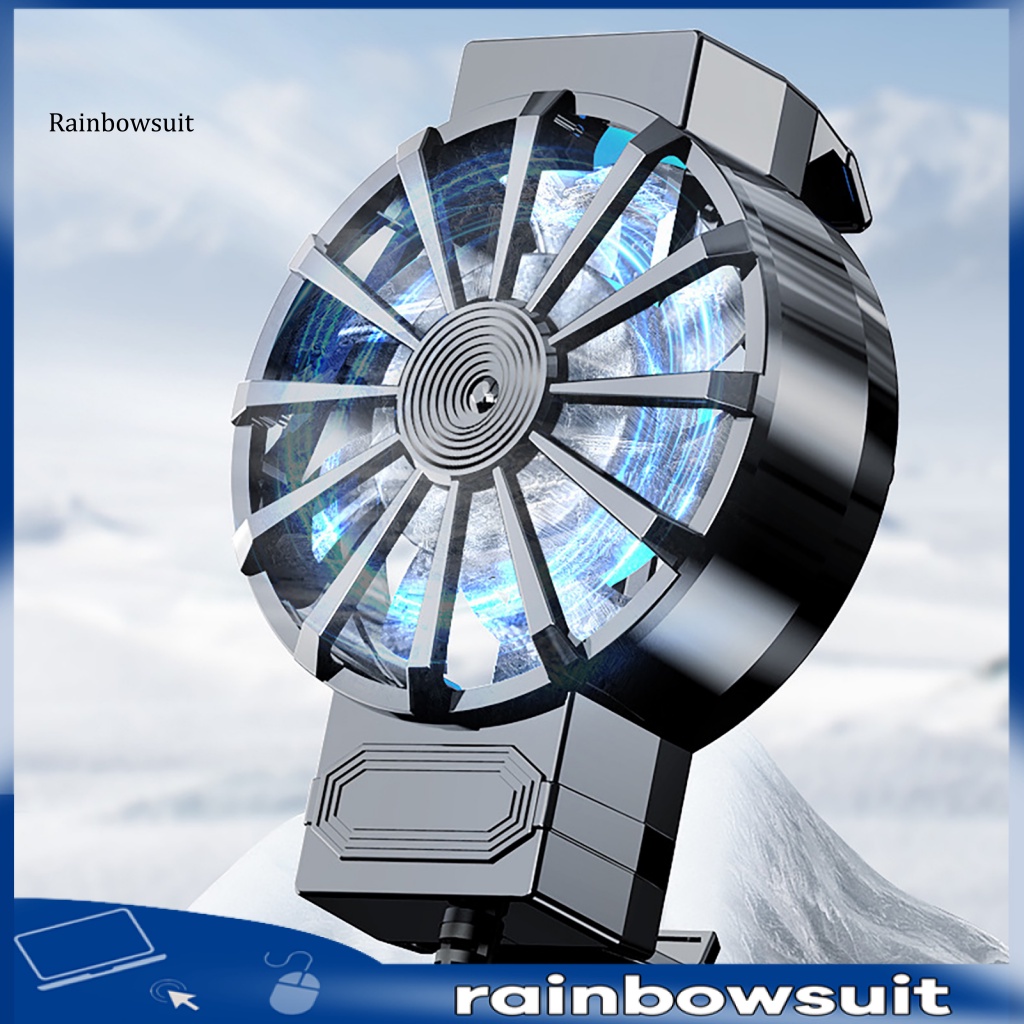 Quạt Tản Nhiệt Làm Mát Turbo Hurricane Chống Trượt Tùy Chỉnh Đa Góc Tiện Dụng Cho Điện Thoại Sm