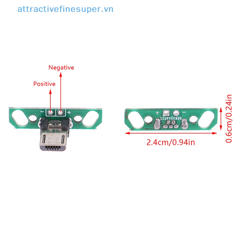 Bảng Mạch Kiểm Tra Cáp Sạc Cổng Micro USB Bẻ Góc 90 Độ Tiện Dụng