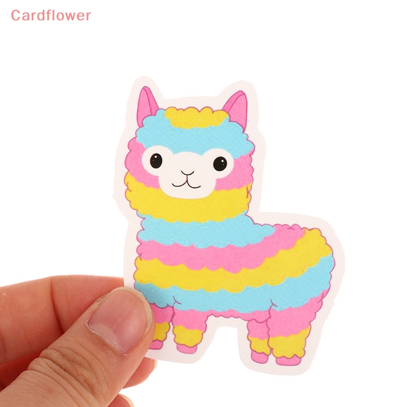 50 Miếng Dán Trang Trí Hình Lạc Đà Alpaca Dễ Thương Dành Cho Trẻ Em Mới