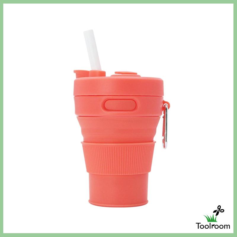 Cốc Uống Nước Nhỏ Bằng Silicone Có Thể Gấp Gọn Tiện Dụng