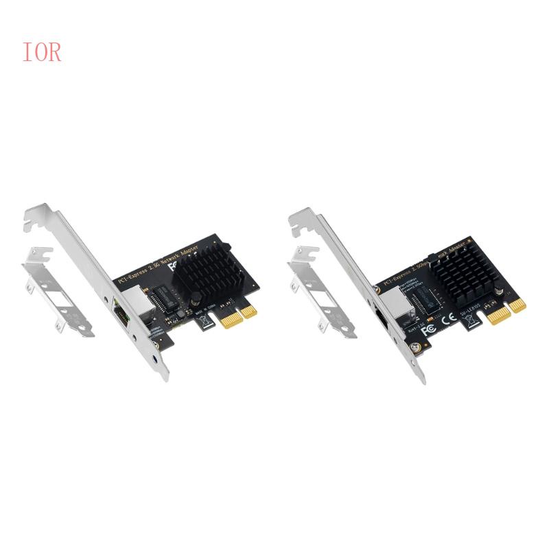 Card Mạng LAN IOR PCIe 10 100 2500Mbps RTL8125BG intel1225V NIC Cho Windows Linux