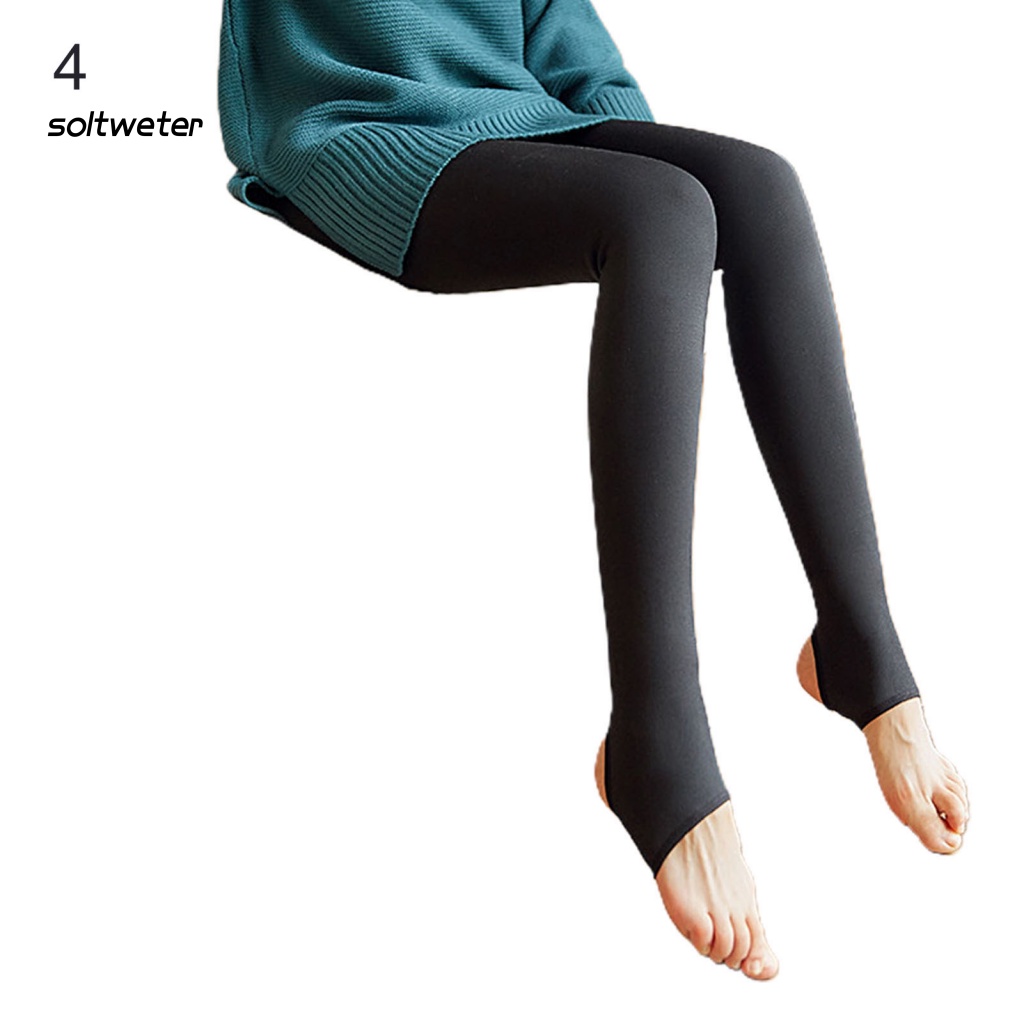 Quần Tất Dày Giữ Ấm Co Giãn Không Đường May Thời Trang Thu Đông Cho Nữ