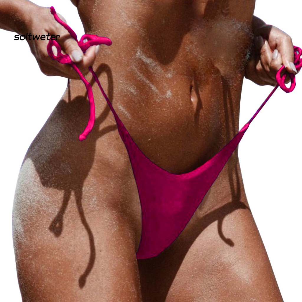 Quần Lót Thiết Kế Cột Dây Thoáng Khí Quyến Rũ Cho Nữ