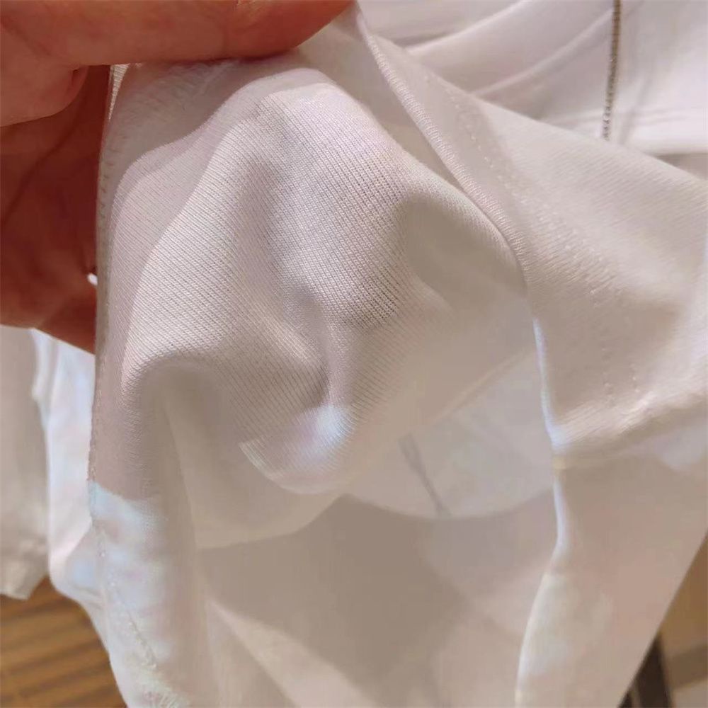 Áo Thun In Chữ Phong Cách Phương Tây Thời Trang Mùa Hè 2023 Cho Bé Gái