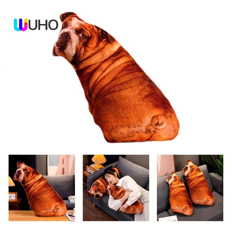 Động vật hình chó ném sang trọng đầy PP