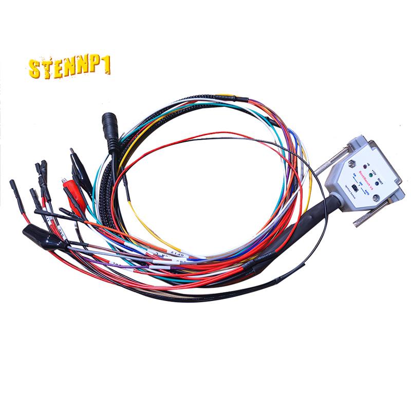 Đèn LED 3 Bóng Có Công Tắc DB25 Cho SM2 PRO + J2534 Vici Đọc ECU BATT VCC KLINE CAN-L