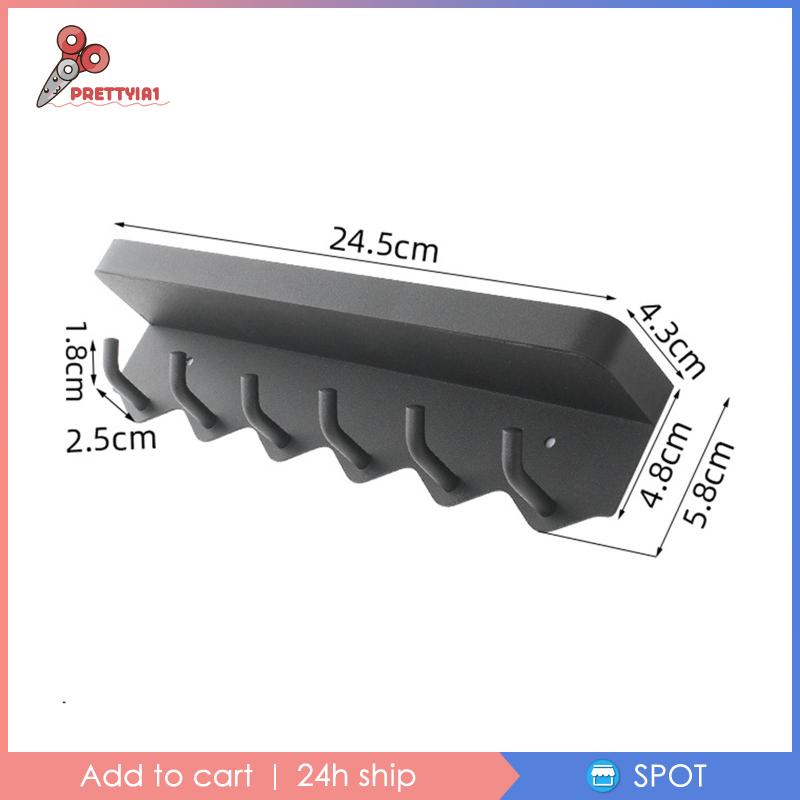 Giá Đỡ Chìa Khóa Treo Tường Bằng Thép Không Gỉ Trang Trí Đa Ứng Dụng