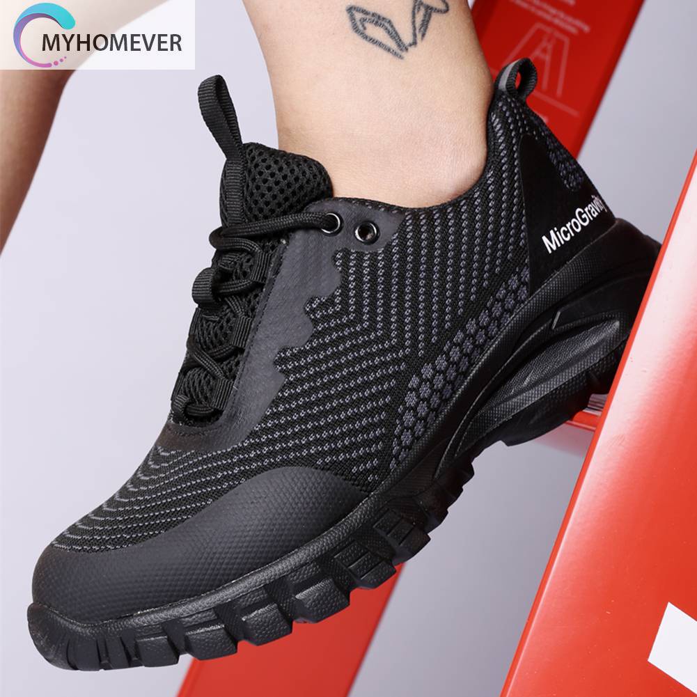 Giày Tây Mũi Thép Thoáng Khí Chống Đâm Thủng Cho Nam Nữ