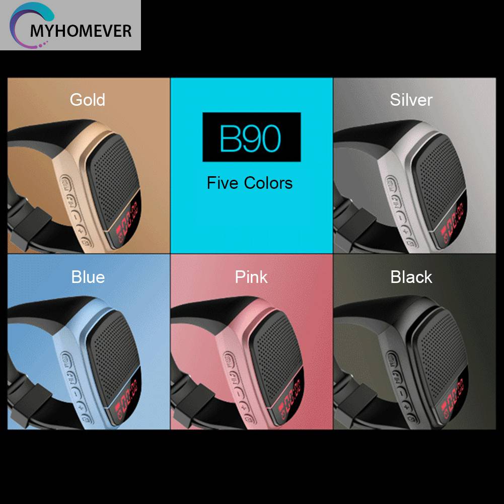 Đồng Hồ Thông Minh Đa Chức Năng Kết Nối Bluetooth Đài FM Có Cổng Sạc USB Cho Điện Thoại / Leo Núi