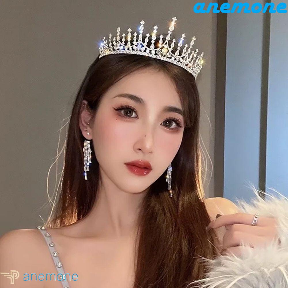 ANEMONE Băng Đô Cài Tóc Đính Đá Sang Trọng