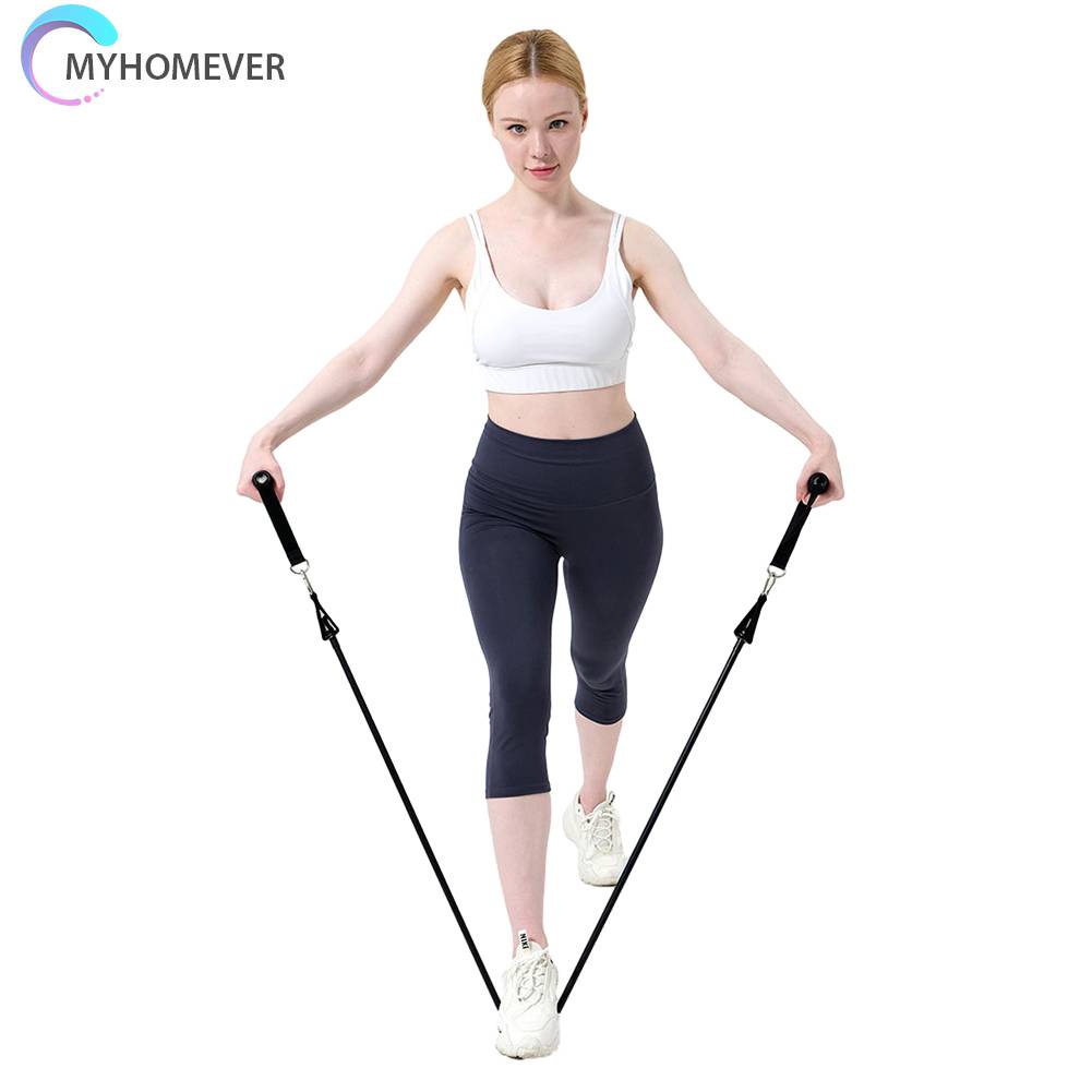 Set 11 Dây Kéo Đàn Hồi Hỗ Trợ Tập Yoga / Thể Hình