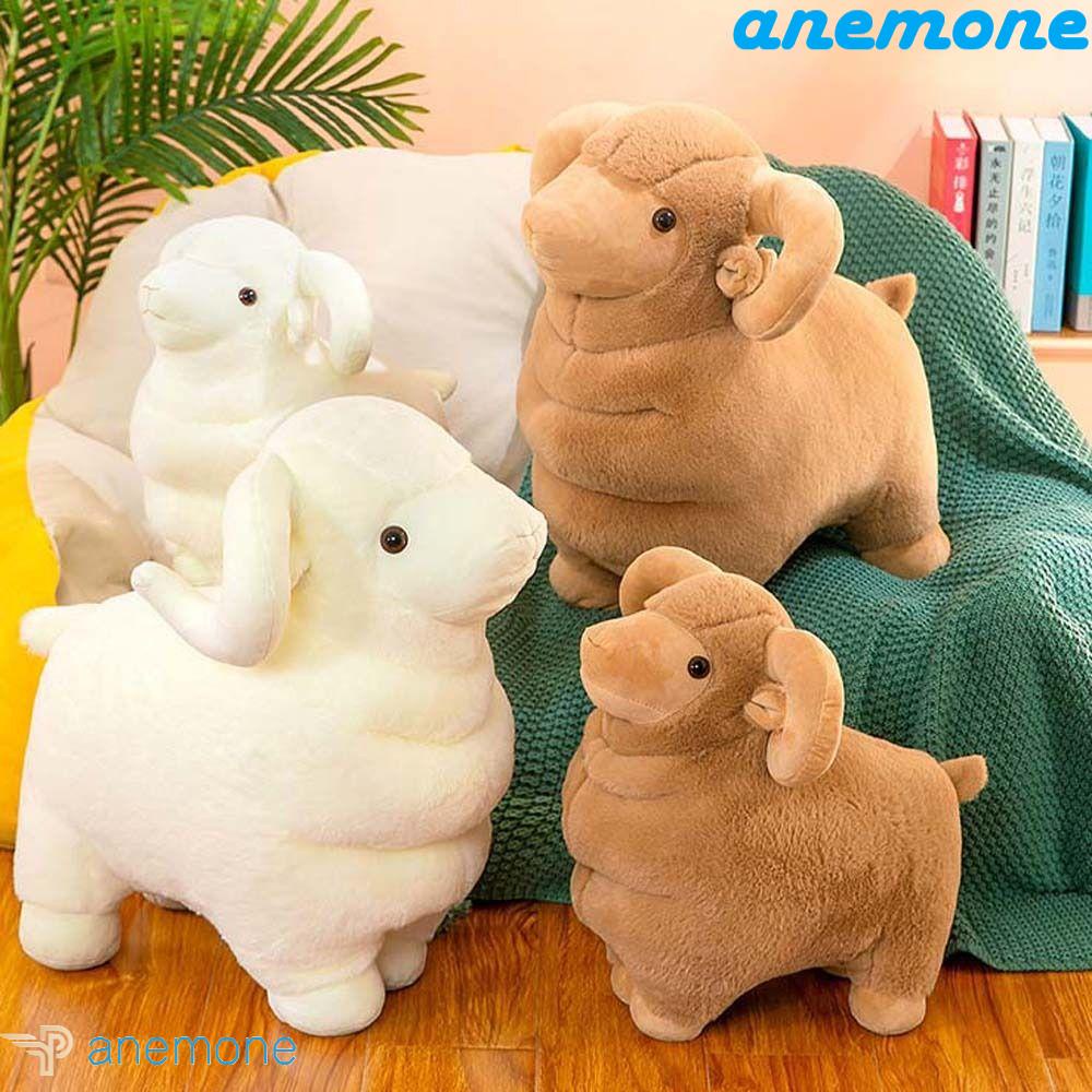 ANEMONE Đồ chơi nhồi bông Hình Lạc Đà Alpaca Hoạt Hình Dễ Thương