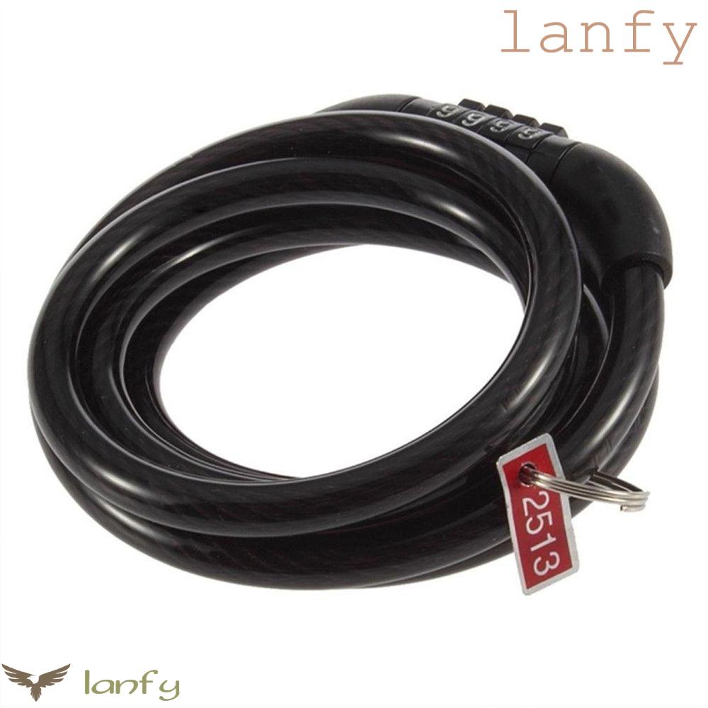 LANFY Dây Xích Khóa Xe Đạp Leo Núi Có Thể Tái Sử Dụng