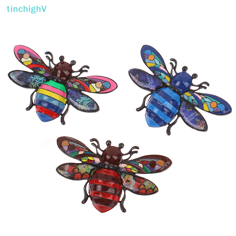 Ghim Cài Áo Hình Chú Ong Tráng Men Nhiều Màu Sắc Thời Trang Cho Nữ