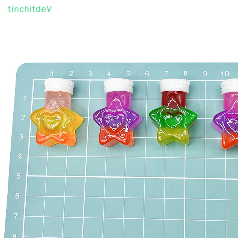 [TinchitdeV] 1 Lọ Điều Ước Mini Bằng Nhựa Resin Dạ Quang Trang Trí Bảng Điều Khiển Xe Hơi [Mới]