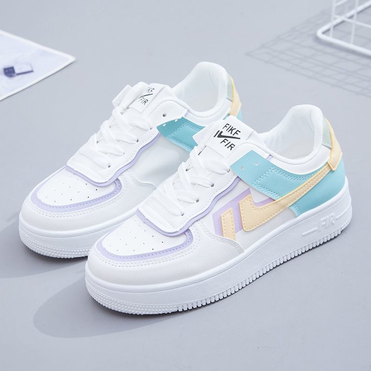 Giày Thể Thao Mùa Hè Thu 2023 Màu Trắng Macaron Phong Cách Nhật Bản Mới Cho Nữ