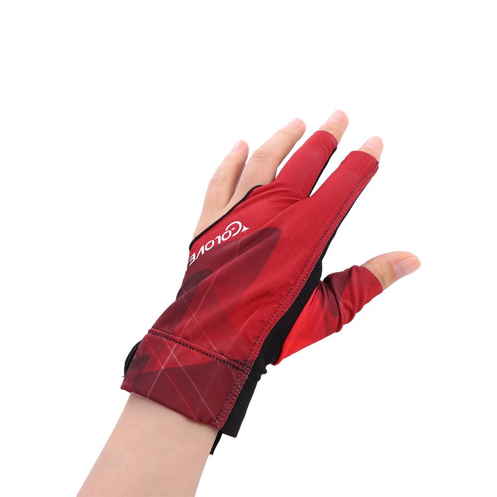 Mocho1 găng tay bi-a nam nữ găng tay thể thao non-slip đàn hồi phụ kiện bi-a găng tay ba ngón