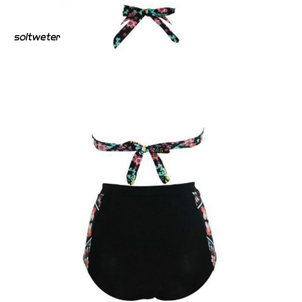 Bộ Bikini Hai Mảnh Họa Tiết Hoa Có Gọng Gợi Cảm Cho Nữ