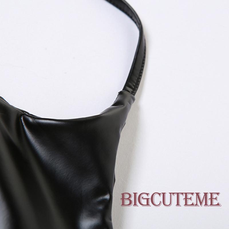 Áo Hai Dây Mùa Hè Kiểu Buộc Dây Màu Trơn Cho Nữ