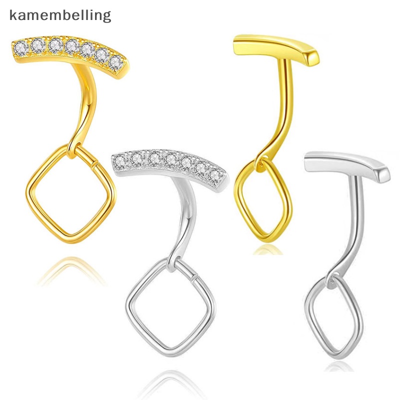 Khuyên Rốn Bằng Thép Không Gỉ Dáng Thẳng Phong Cách Punk Thời Trang Cá Tính Quyến Rũ Dành Cho Nữ