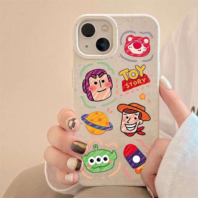 Ốp Điện Thoại Dẻo Họa Tiết Hoạt Hình Toy Story Dễ Thương Chống Sốc Cho iPhone12 13 plus 7 14pro11 8 ZI6H
