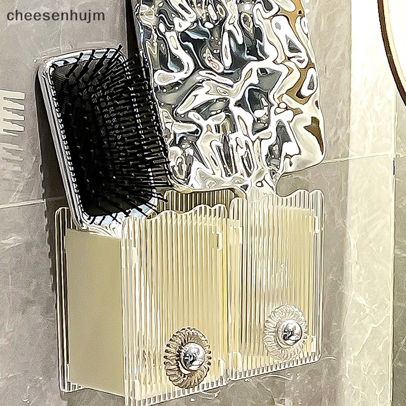 Hộp Đựng Bàn Chải / Kem Đánh Răng Gắn Tường Không Cần Đục Lỗ Thoát Nước Tiện Dụng Cho Nhà Tắm