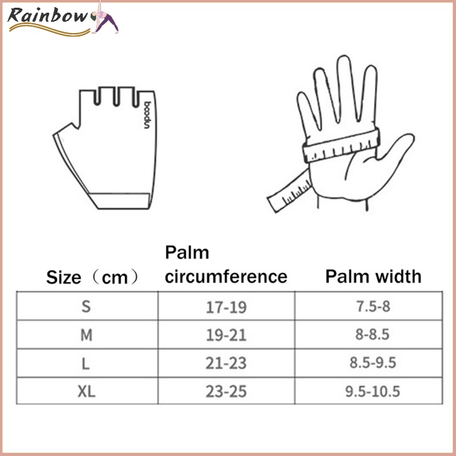 1 Đôi Găng Tay Chống Trượt Thoáng Khí Để Tập Thể Thao Tiện Dụng