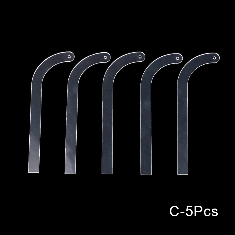 Set 1 / 5 Giá Đỡ Trưng Bày Bông Tai Bằng Acrylic Trong Suốt