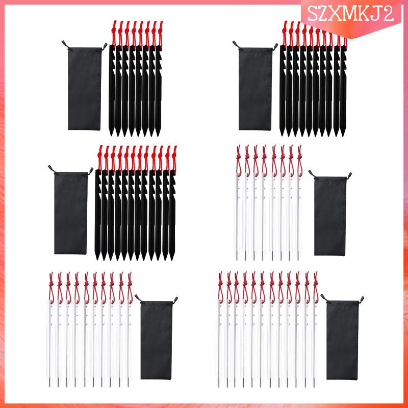 Cọc Giăng Lều Trại Kèm Túi Đựng Tiện Lợi