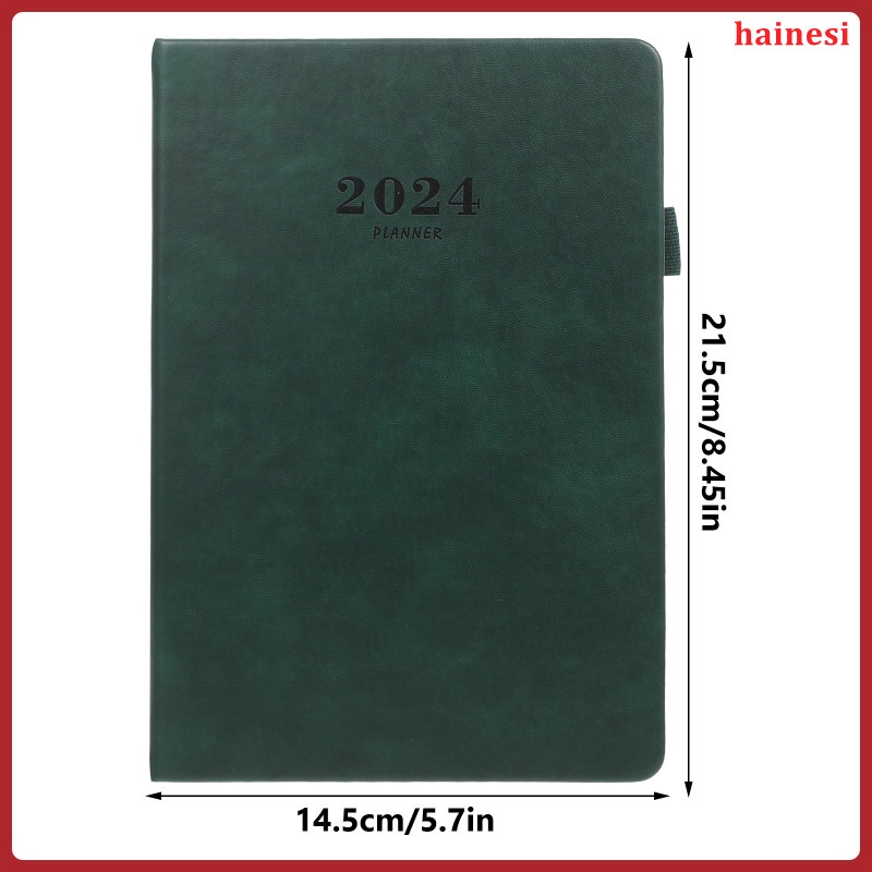 Sổ Tay Lịch 2024 Ghi Kế Hoạch Agenda hainesi.vn Tiện Dụng