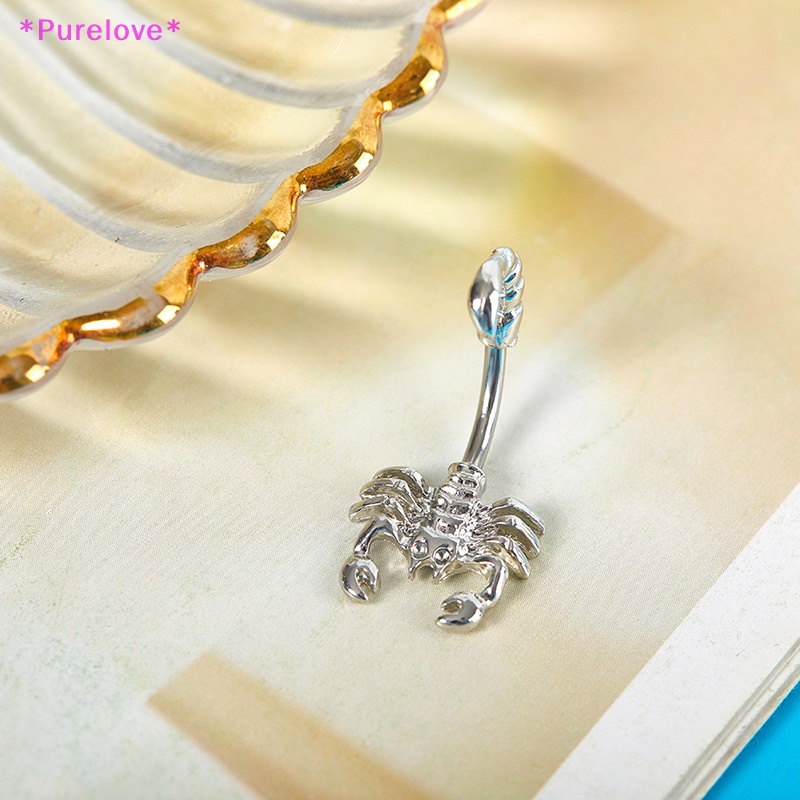 Khuyên Rốn Hình Bọ Cạp Đơn Giản Cá Tính Mới