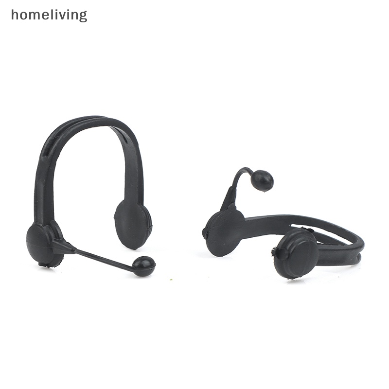 Set 2 Tai Nghe Tỉ Lệ 1: 12 Dùng Để Trang Trí Nhà Búp Bê