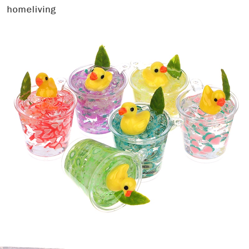 1 Đồ trang trí Cốc Nước Đá Mini Màu Dạ Quang Dùng Trang Trí Tiểu Cảnh