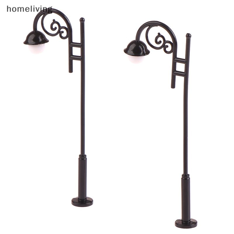 Đồ trang trí Đèn Đường Mini Tỉ Lệ 1 / 12 Dùng Trang Trí Tiểu Cảnh / Nhà Búp Bê