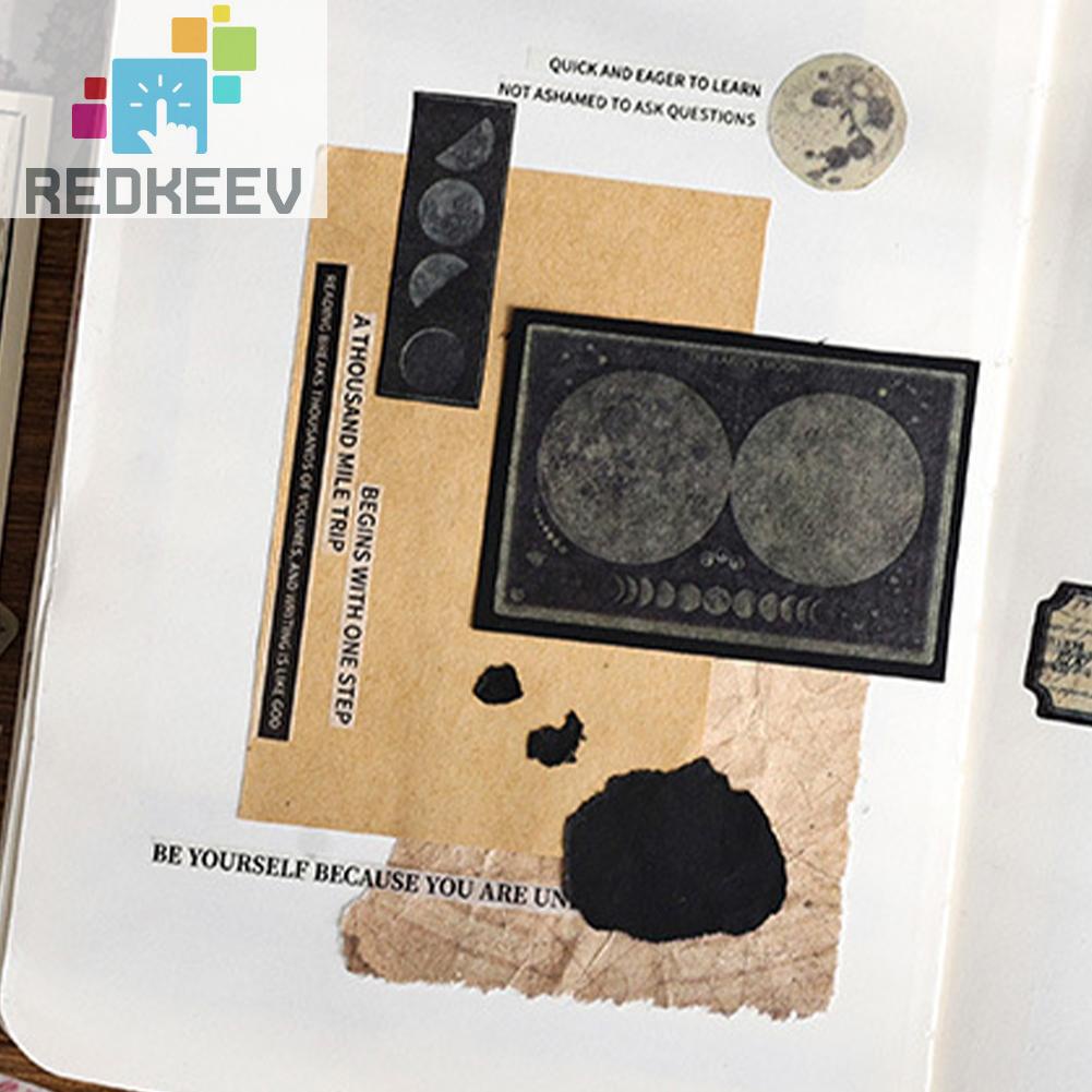 Miếng Dán Trang Trí Sổ Tay Nhiều Màu Kiểu Vintage Sáng Tạo Cho Bé