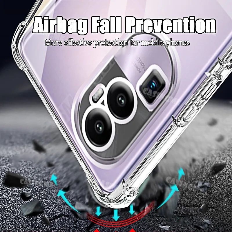 Ốp Điện Thoại Silicon Trong Suốt Chống Sốc Cho Oppo Reno 10 Pro + 5G Reno 10 9 10Pro Reno10 Pro Reno10Pro 10Pro + + Plus 5G 2023