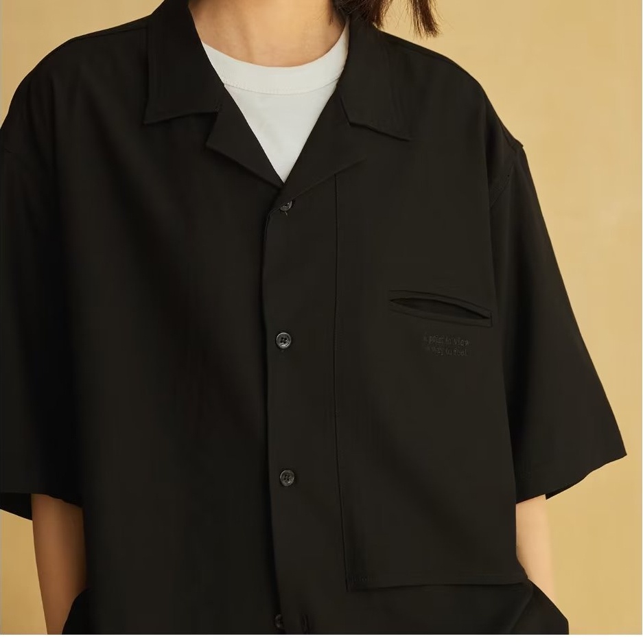 Áo Sơ Mi Nam/Nữ Mùa Hè Phong Cách Hàn Quốc Đơn Giản Màu Sắc Trơn, Dáng Rộng, Tay Áo Ngắn, Chất Liệu Cotton Mới Nhất ÁO Sơ Mi TrơN