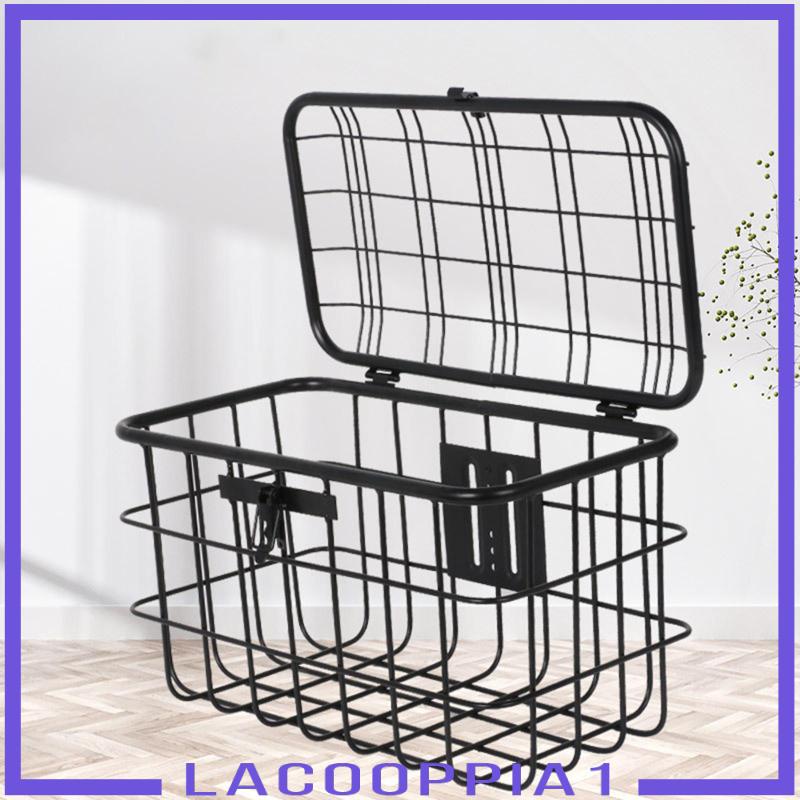 Giỏ Xe Đạp Có Nắp Lưới Chống Thấm Nước Siêu Bền Tiện Dụng Cho Nam Và Nữ