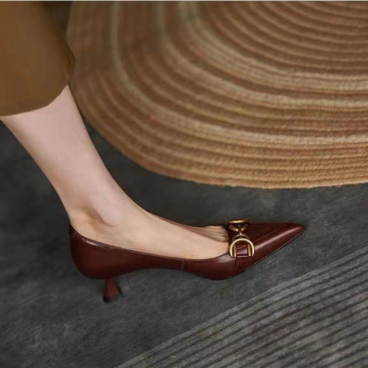 Giày Cao Gót Mũi Nhọn Size 35-40 Thời Trang Dành Cho Nữ