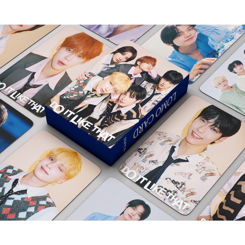 55pcs/box TXT New Album Do It Like That PhotocardsTomorrow X Together Lomo Cards Kpop Postcards Collection Series LETAOTAO2023