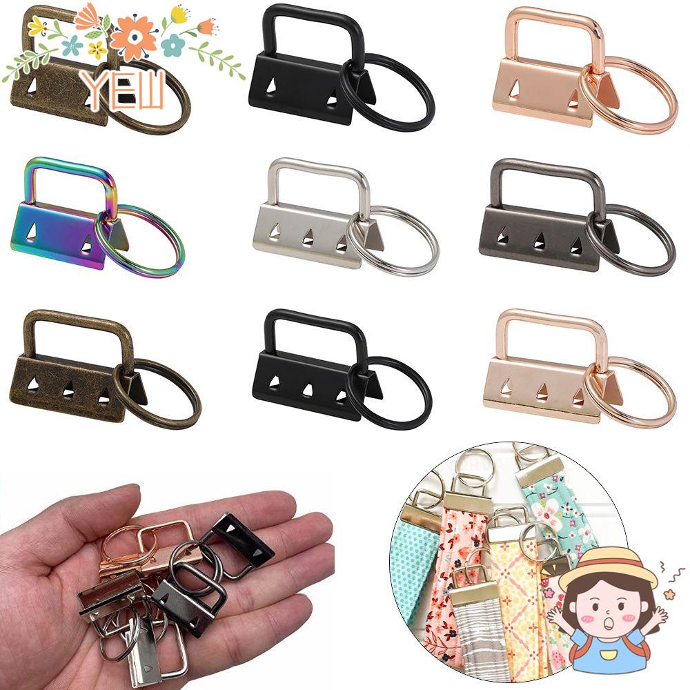 Set 5 Kẹp Đuôi Bông Cotton Hỗ Trợ May Túi Xách / Làm Đồ Thủ Công Kèm Móc Khóa