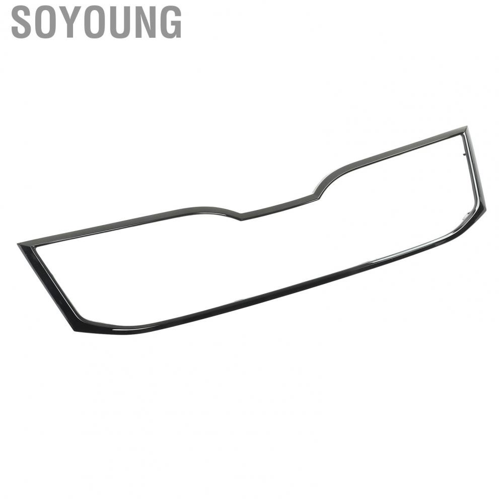 Soyoung Front Grill Outline Trim Cover Bumper Upper Grille Frame 5E0853761E041 Direct Replacement for Car