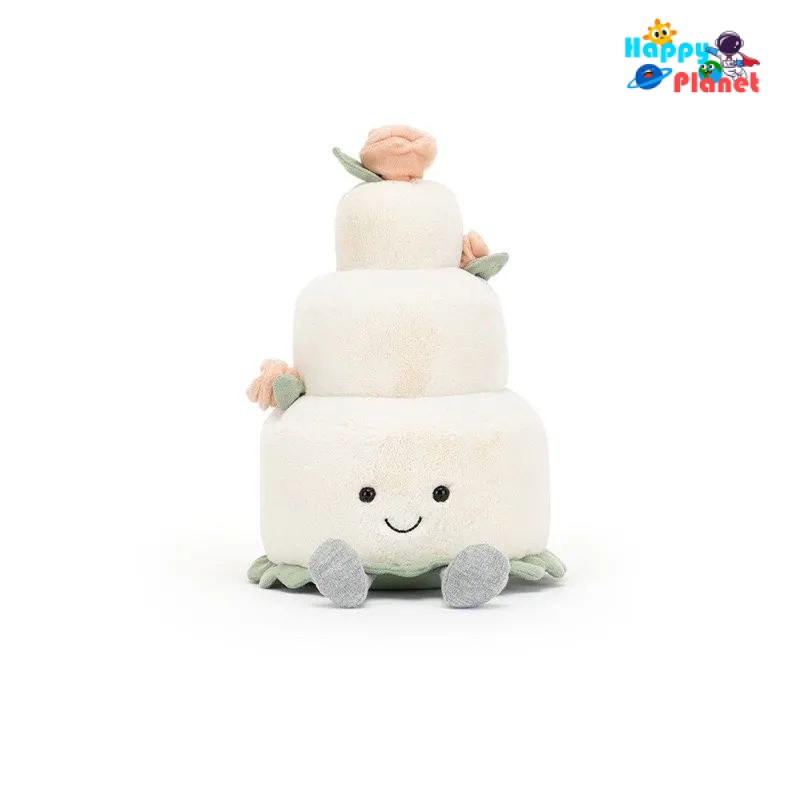 Hàng Có Sẵn Giao Hàng Miễn Phí Đồ Chơi Búp Bê Nhồi Bông Hình Bánh Kem Nhỏ Tiktok Quà Tặng Sinh Nhật Bạn Gái / Lễ Cưới Dễ Thương Sáng Tạo Phong Cách