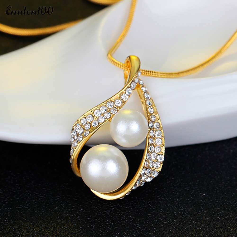 Bộ Trang Sức Đính Ngọc Trai Sang Trọng Cho Cô Dâu