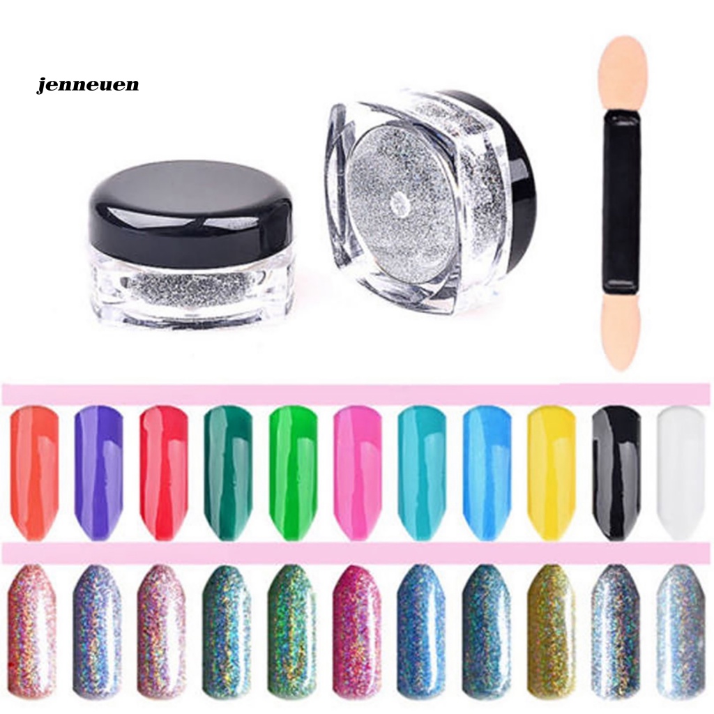 Bột Tráng Gương Laser Dùng Trang Trí Móng Tay Nghệ Thuật