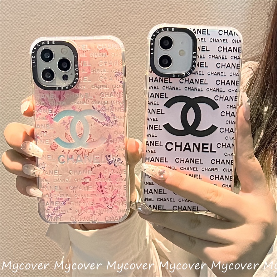 Ốp Điện Thoại Silicon Màu Gradient In Logo Sang Trọng Cho iPhone 14 13 12 11 Pro Max X XR Xs Max 6 7 8 Plus