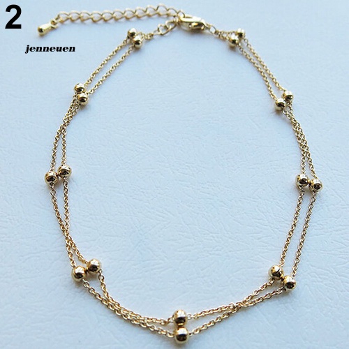 Lắc Chân Hai Lớp Đính Hạt Gợi Cảm