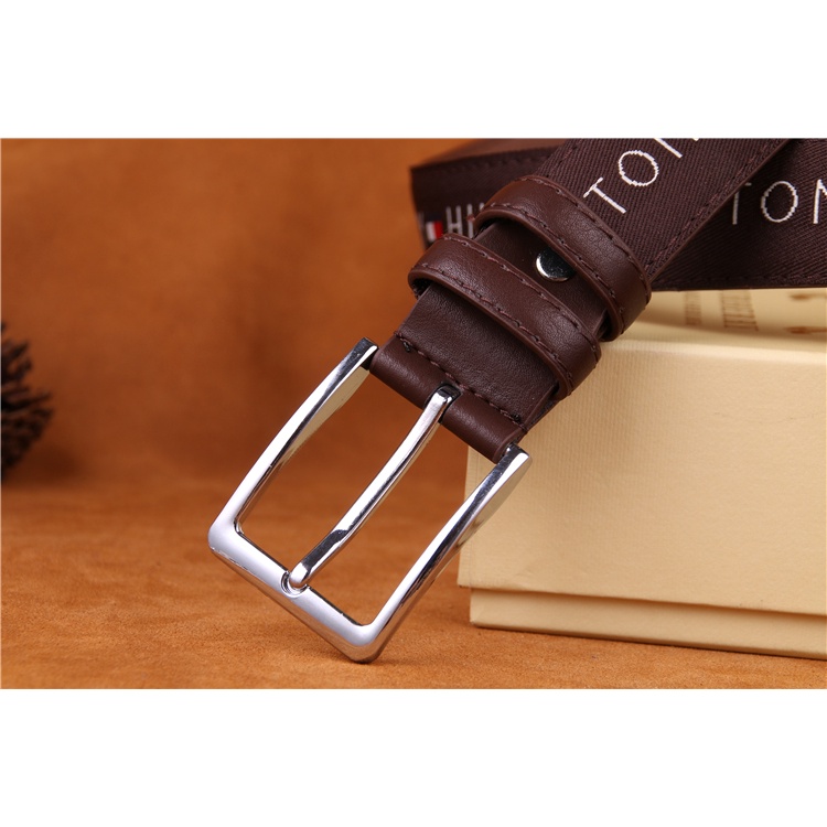 Tommy hilfiger thắt lưng mỏng dây đeo thắt lưng bằng da thật thời trang blogger xu hướng thắt lưng ghim khóa thắt lưng nam và nữ đồng quê